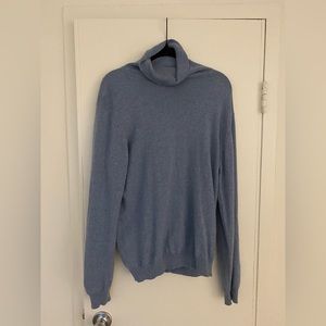 Vintage Celeste 100% Cashmere Turtleneck